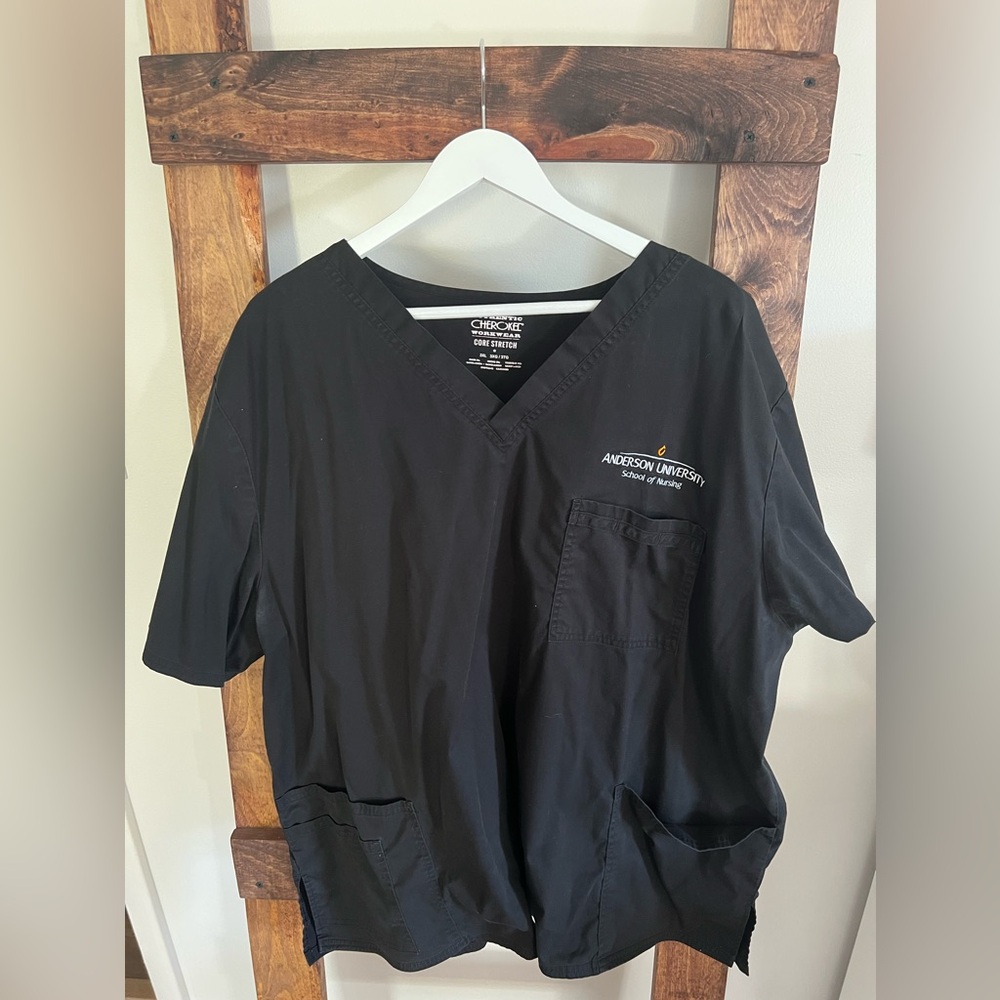 Anderson University School of Nursing Scrub Top
